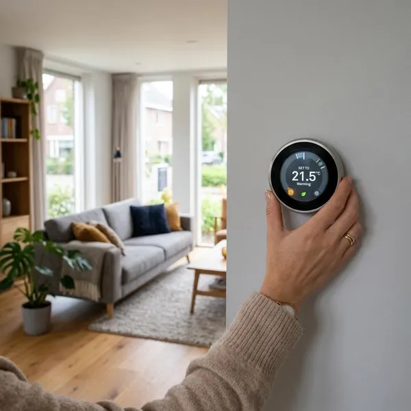 Een klokprogramma instellen bij vloerverwarming