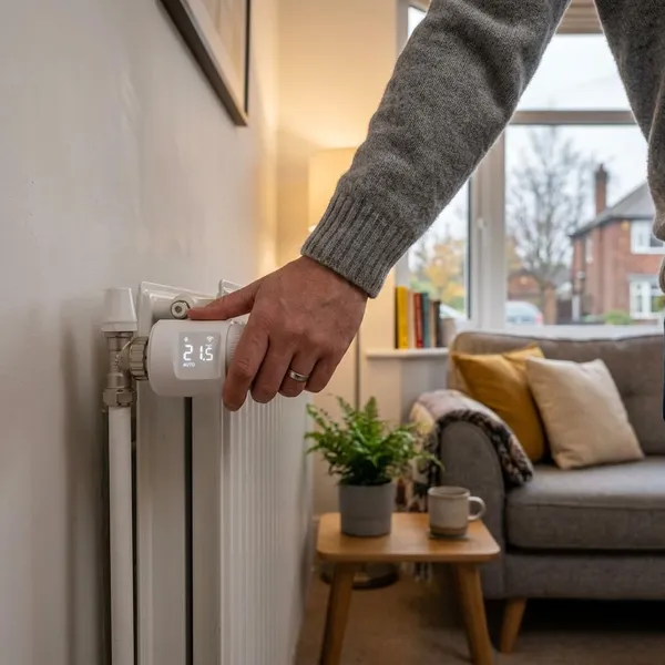 Hoe werkt een slimme radiatorknop stap voor stap