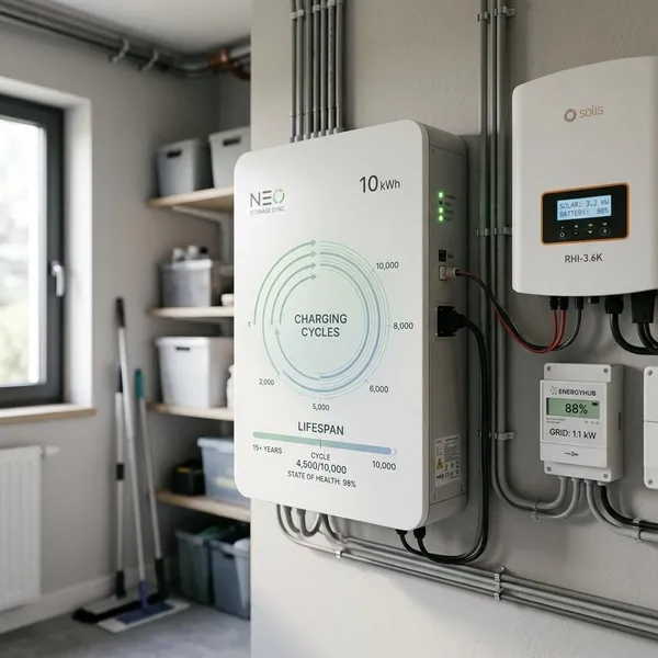 Hoe laadcycli de levensduur van een thuisbatterij bepalen
