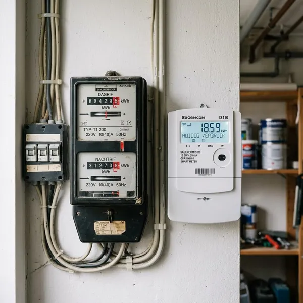 Het verschil tussen slimme meter, dubbele meter en dubbeltarief