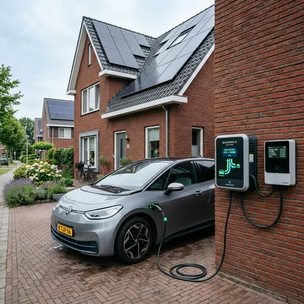 Wat betekent een elektrische auto als thuisbatterij