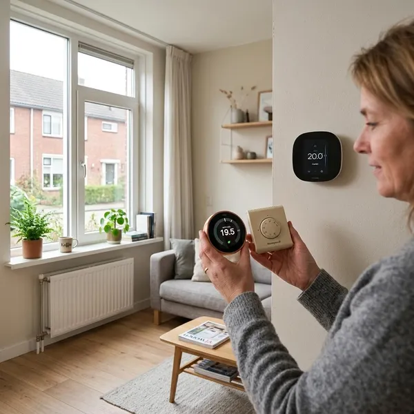 Zelf een slimme thermostaat installeren of laten doen