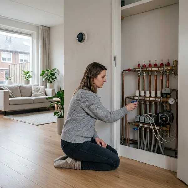 Waarom de thermostaat van je vloerverwarming niet werkt